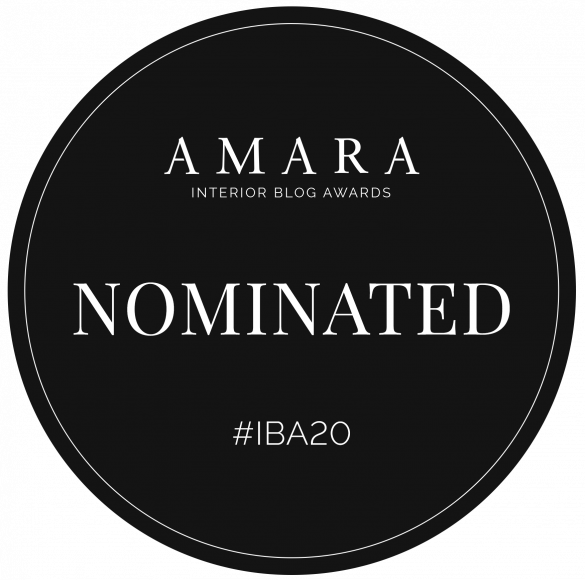 amara interior blog awards nominated badge