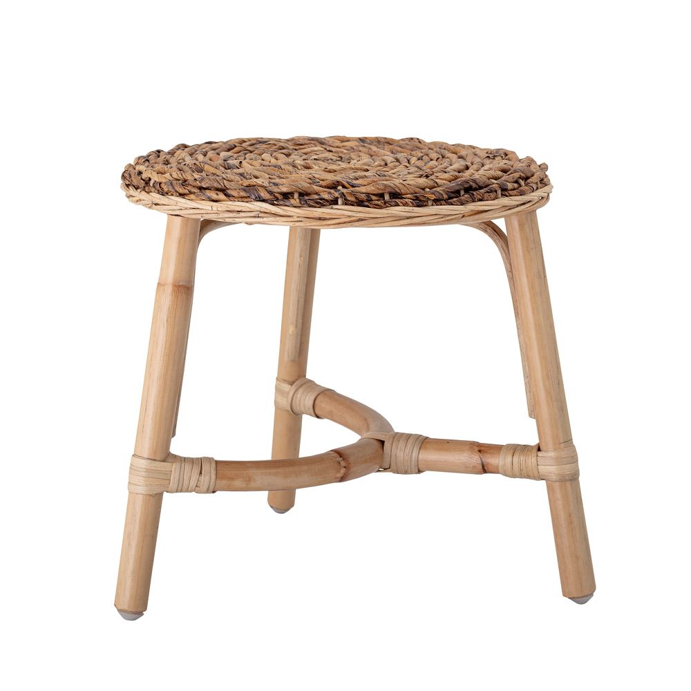 woven rattan kids stool