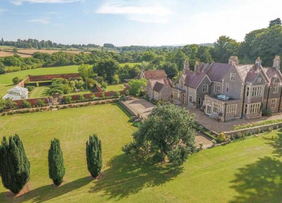 a luxurious Victorian estate