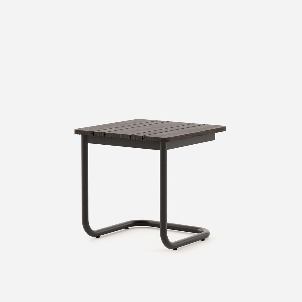 luxurious black side table