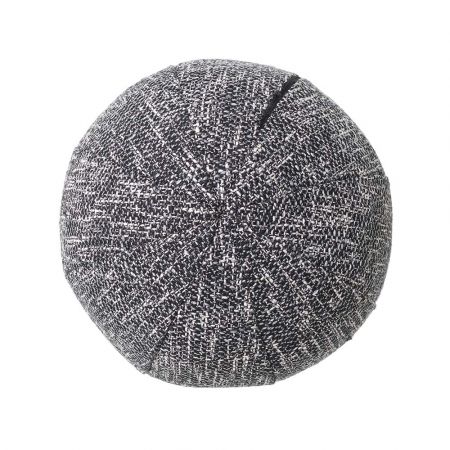 round grey cushion