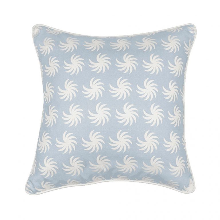 Evie & Skye Capri Cushion - Light Blue