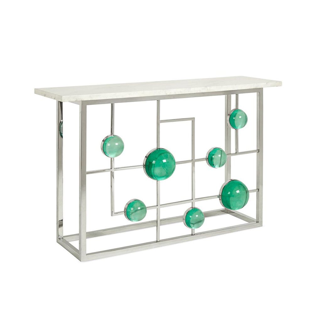 Jonathan Adler Globo Fretwork Console