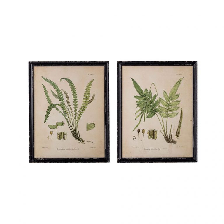 Bloomingville Abeni Print with Frame - Set of 2