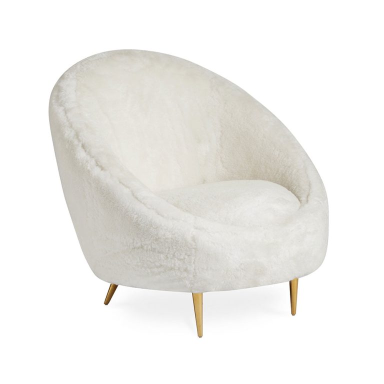 Jonathan Adler Ether Chair - Shearling