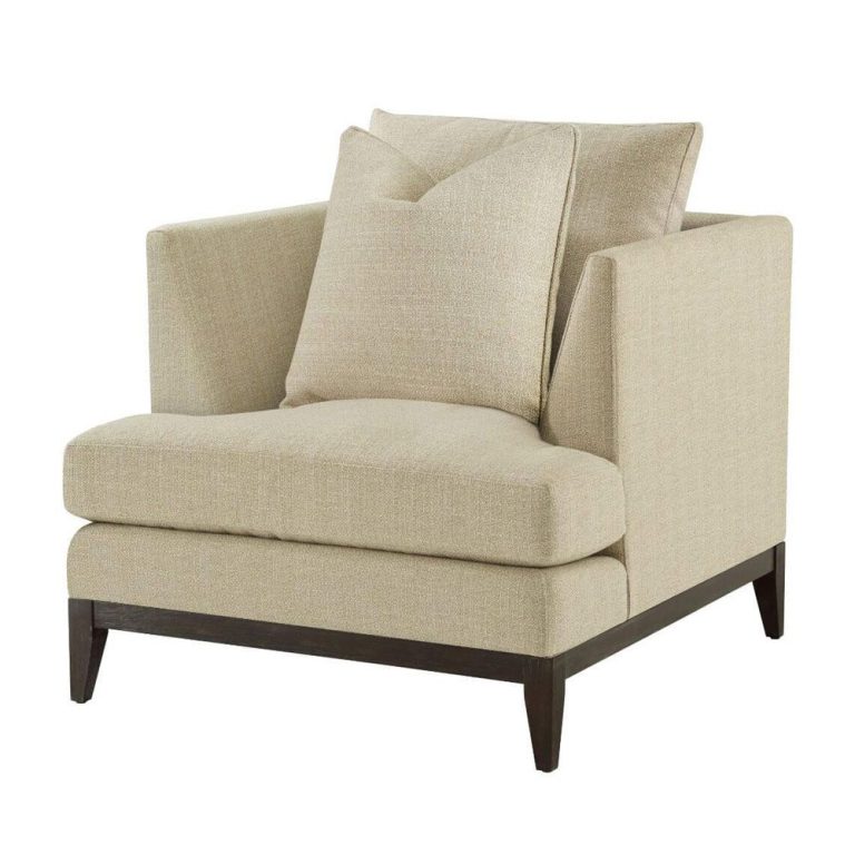 Theodore Alexander Byron Armchair - Vegas Natural