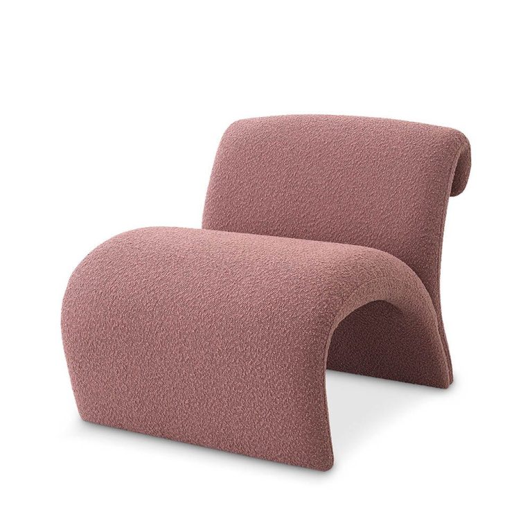 Eichholtz Vignola Chair - Boucle Rose