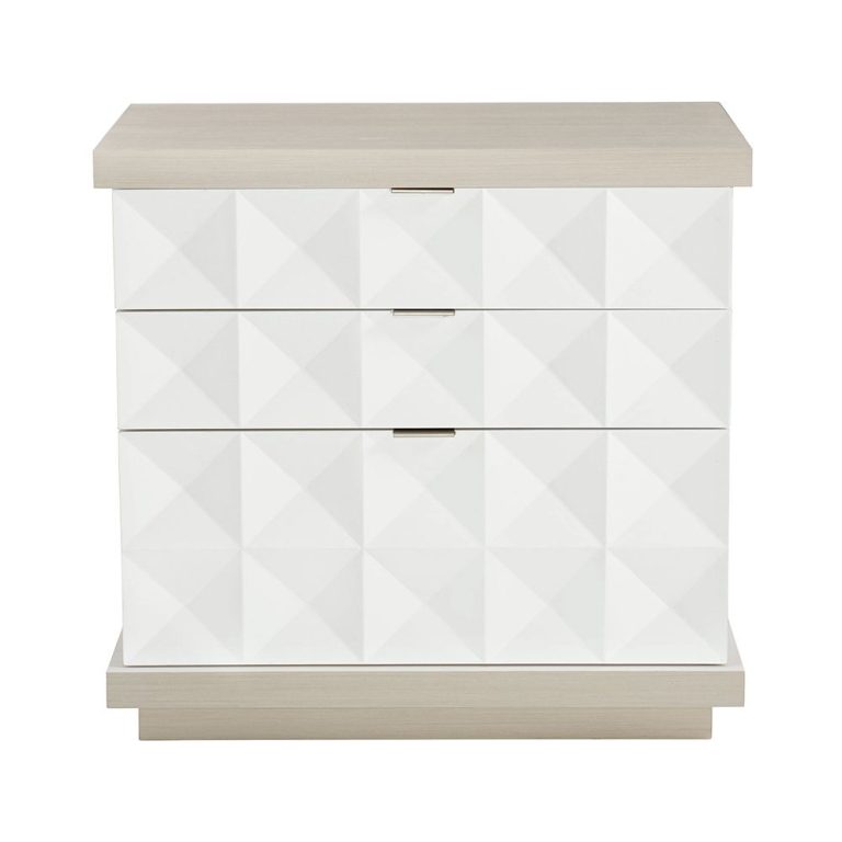 Bernhardt Axiom Geometric Bedside Table