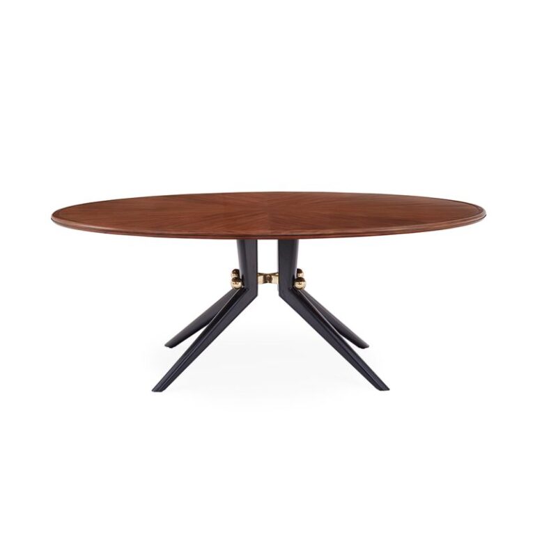 Jonathan Adler Trocadero Dining Table - Mahogany