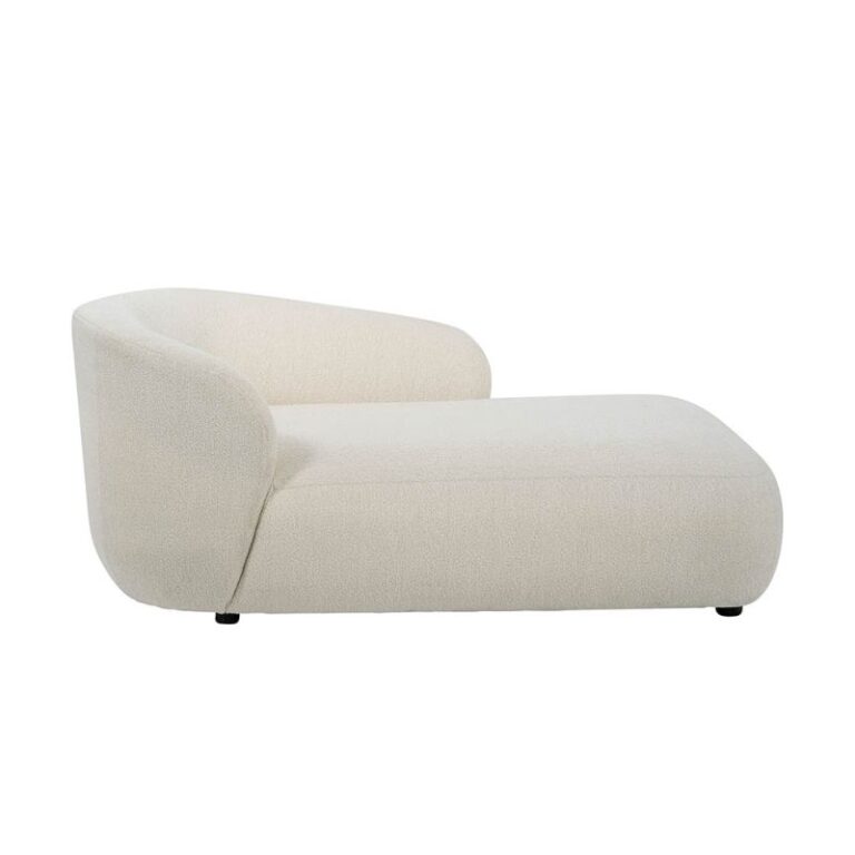 Blanc d'Ivoire Lisette Chaise Longue - Boucle Cream