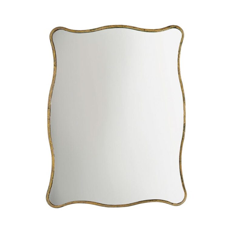 Blanc d'Ivoire Eloise Mirror - Aged Gold