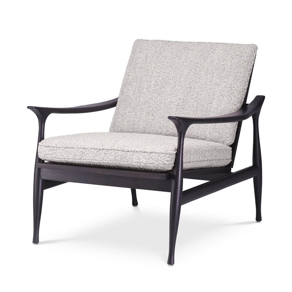 Eichholtz Manzo Chair - Boucle Grey