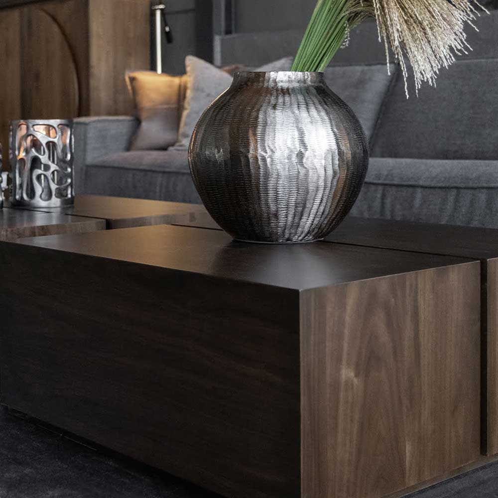 Maddox Coffee Table - Brown - Square
