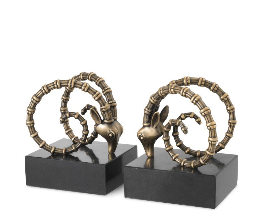 bookend Ibex set of 2