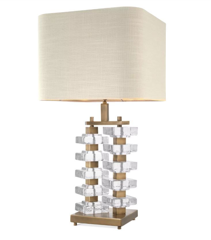 Eichholtz Toscana Table Lamp - Vintage Brass