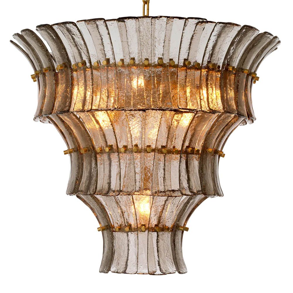 Toscano Chandelier - Smoke