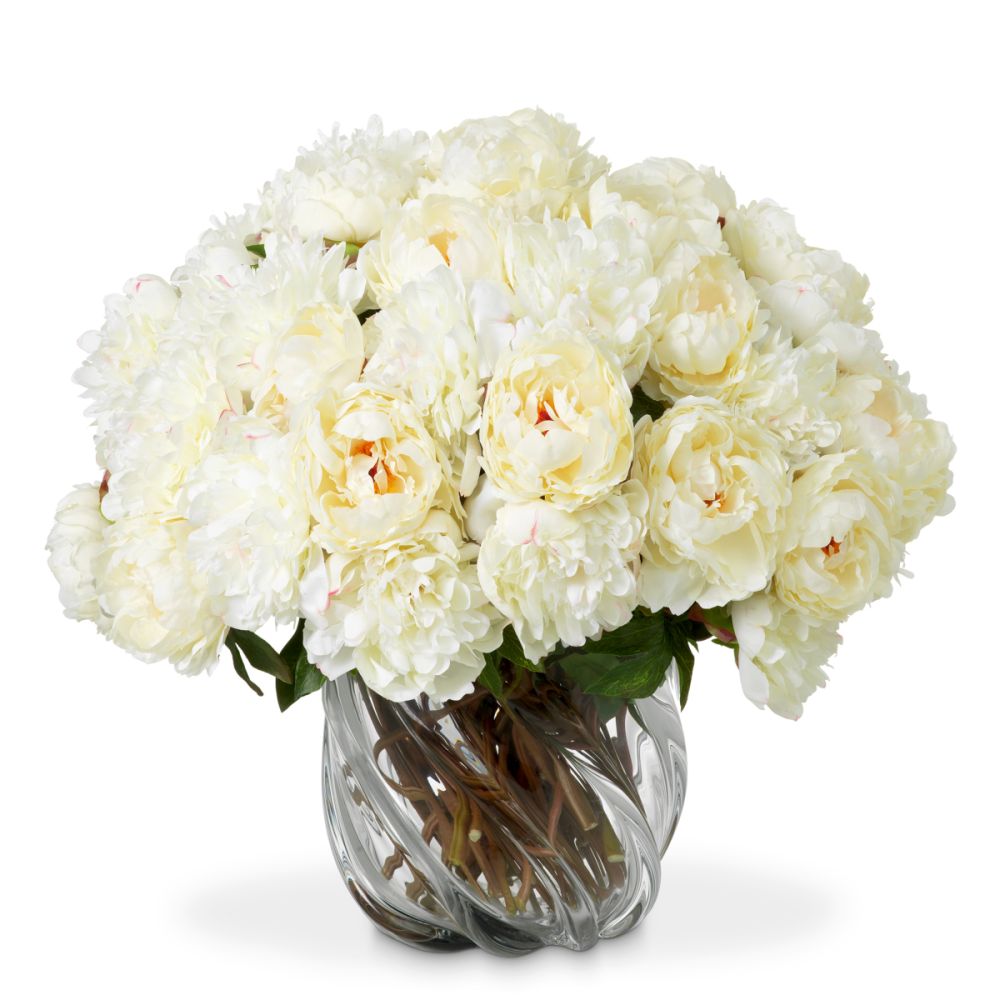 Bouquet of Peonies - Soft White