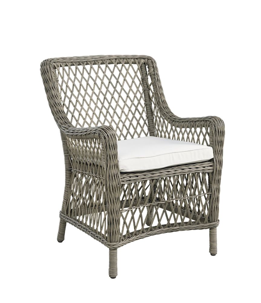 Marbella Outdoor Dining Chair - Grey