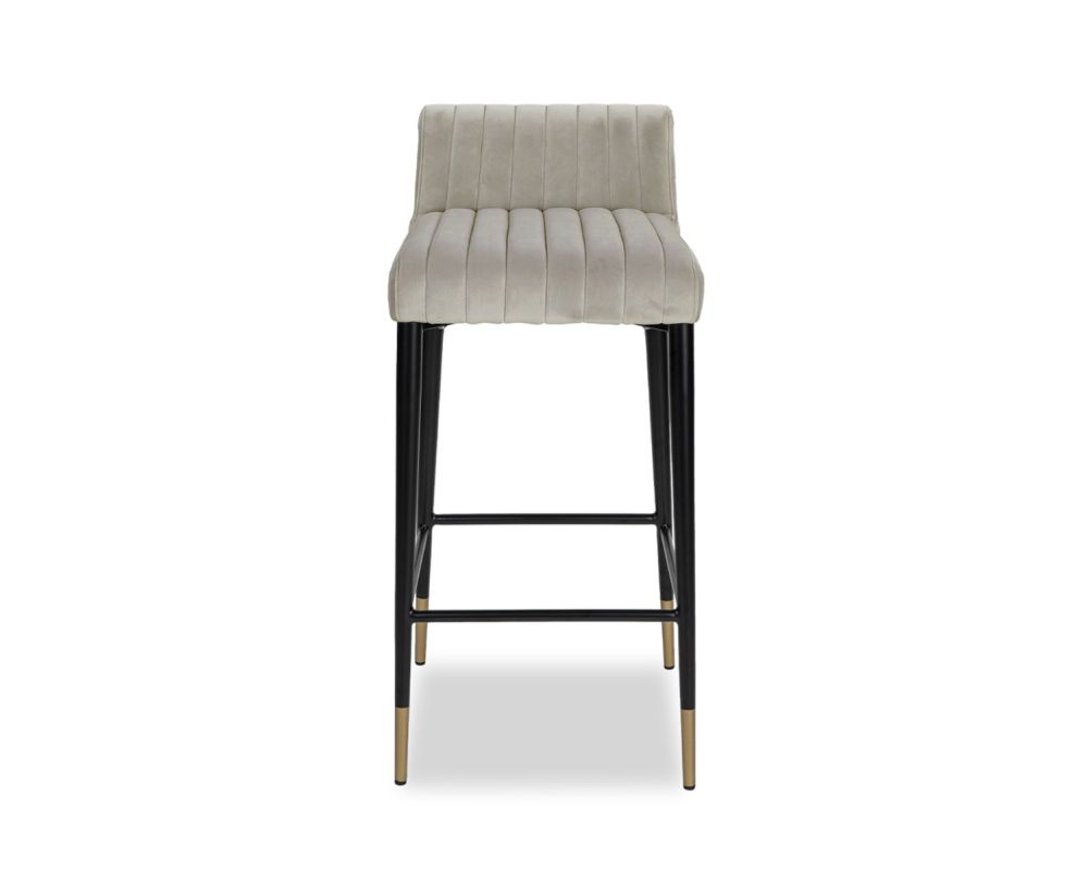 Coltrane Bar Stool - Kaster Light Grey