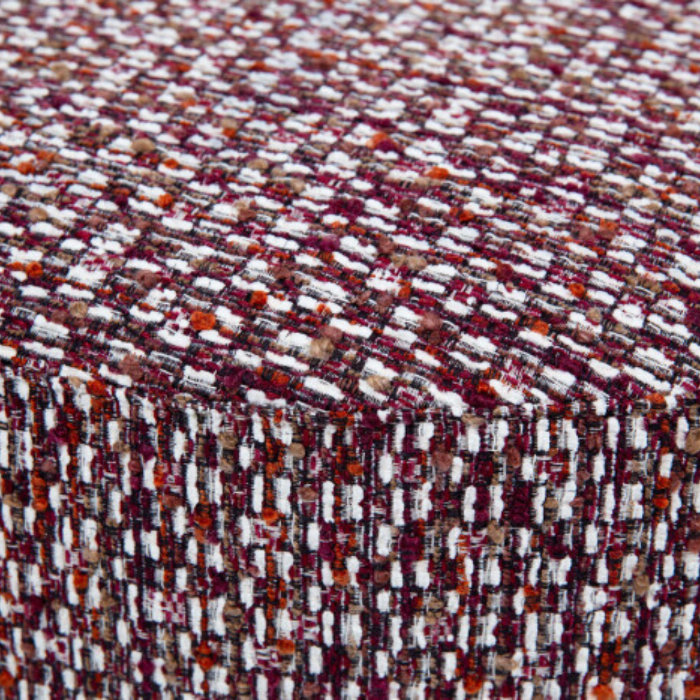 Flamant Lucas Ottoman - Multi Bordeaux