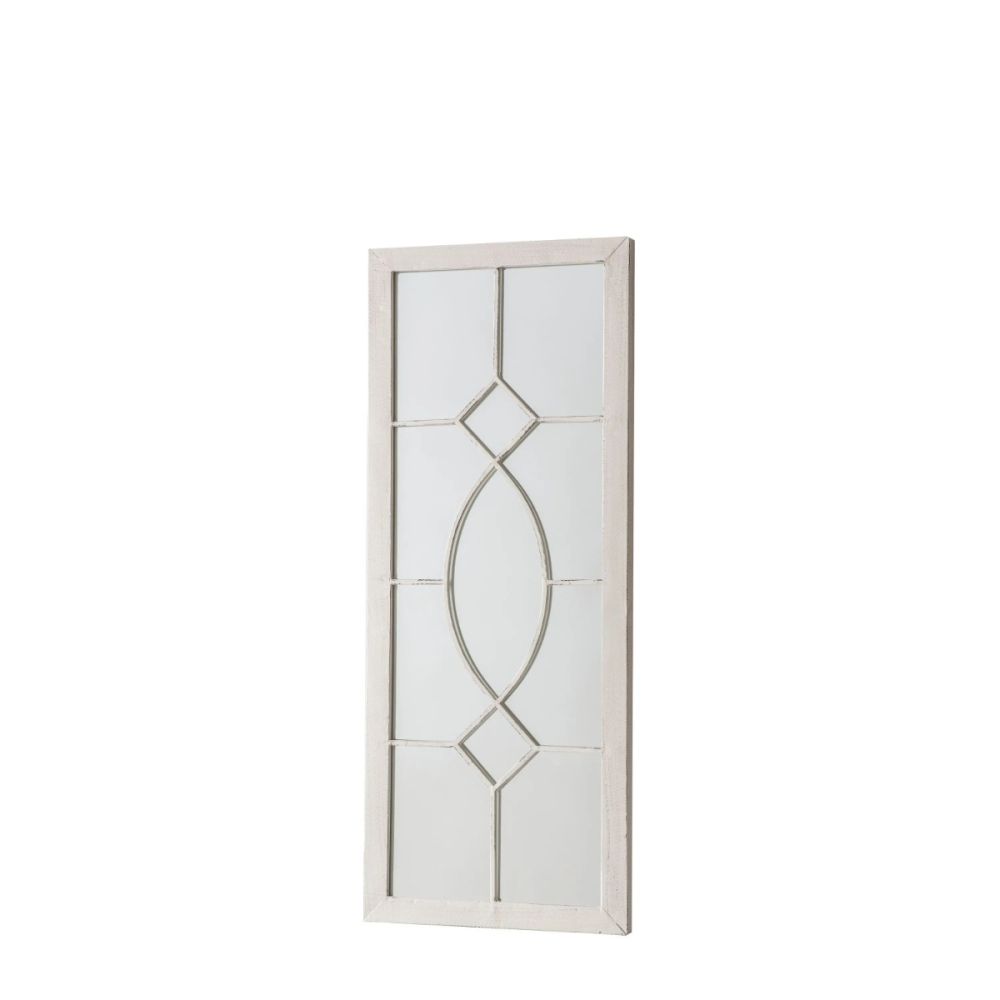 Rainham Outdoor Mirror - White
