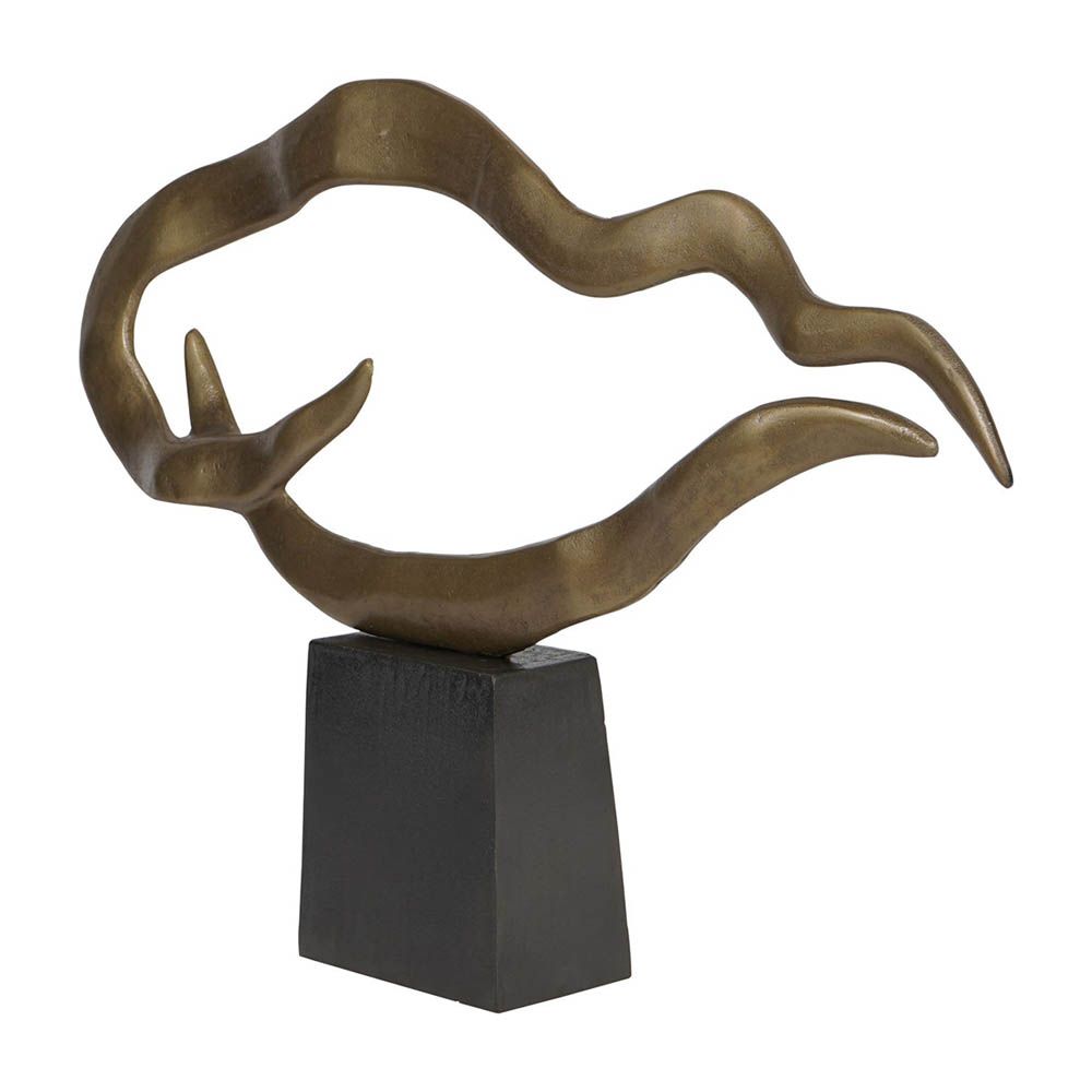 Ajax Sculpture - Small - Gold