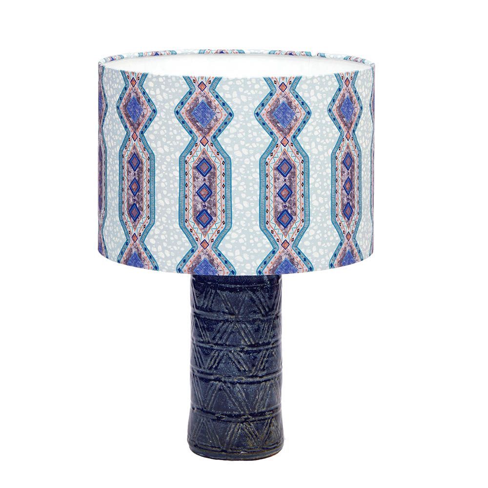 Eva Sonaike Ife Lampshade - Blue (Shade Only)