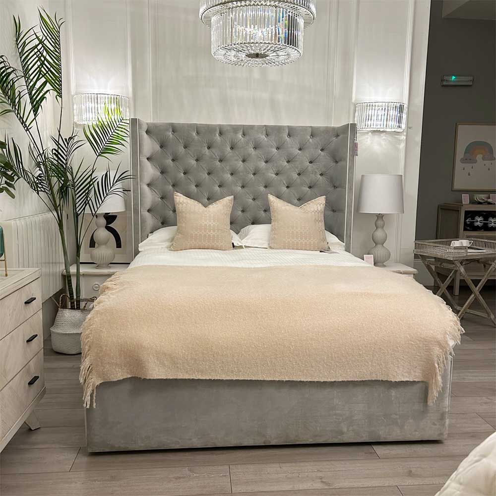Ex-Display Laurent Bed - Kingsize (Mattress Included)