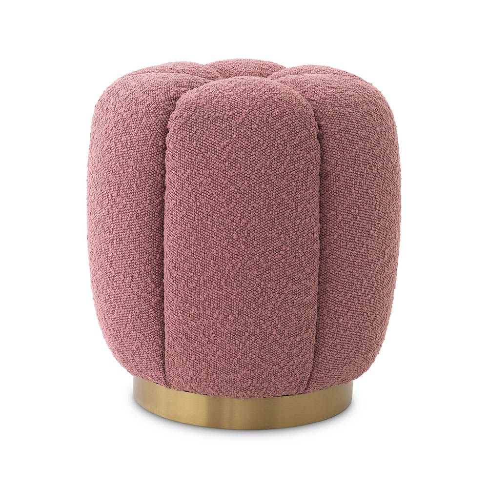 Orchanic Stool - Boucle Rose