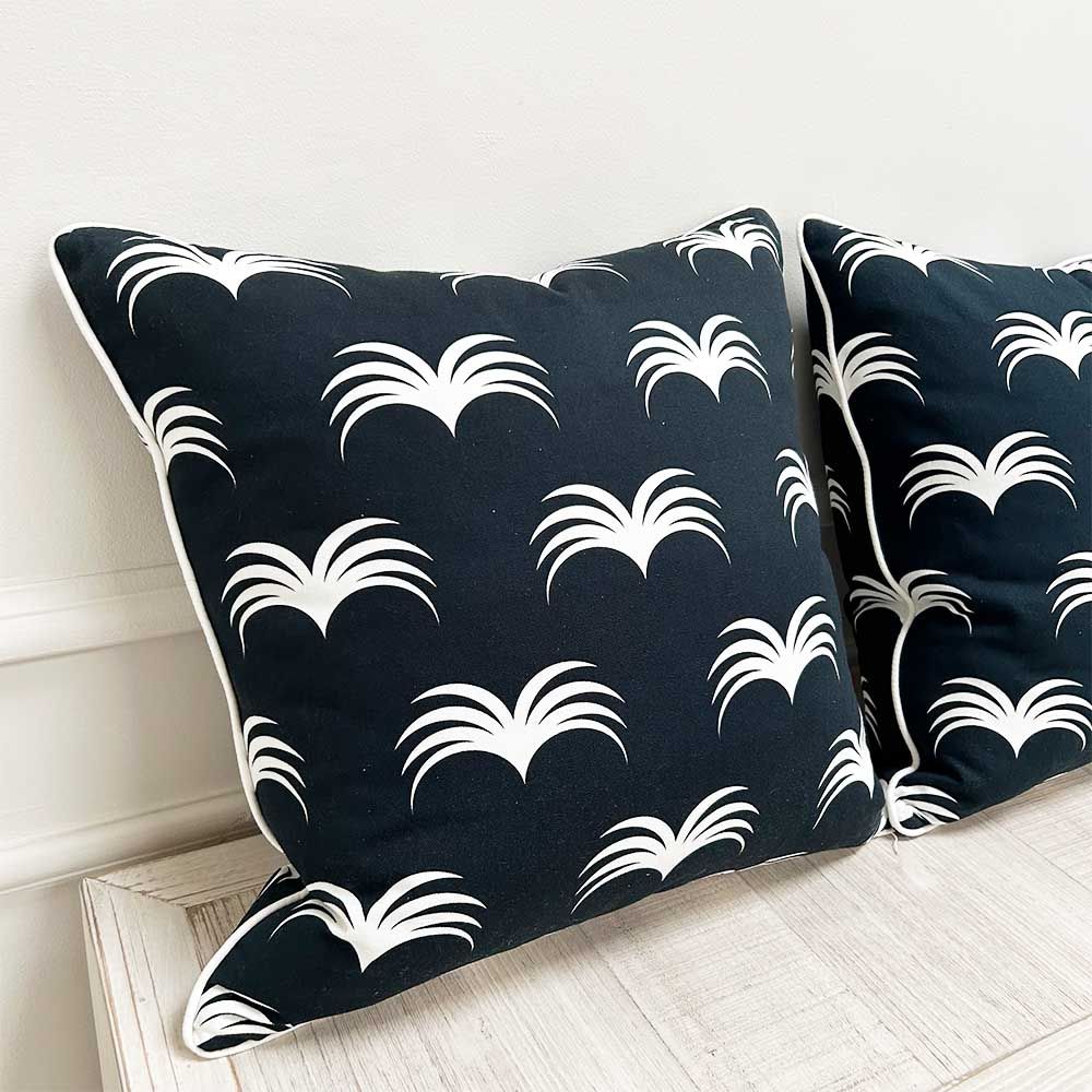 Ex-Display Evie & Skye Delray Cushions - Dark Blue