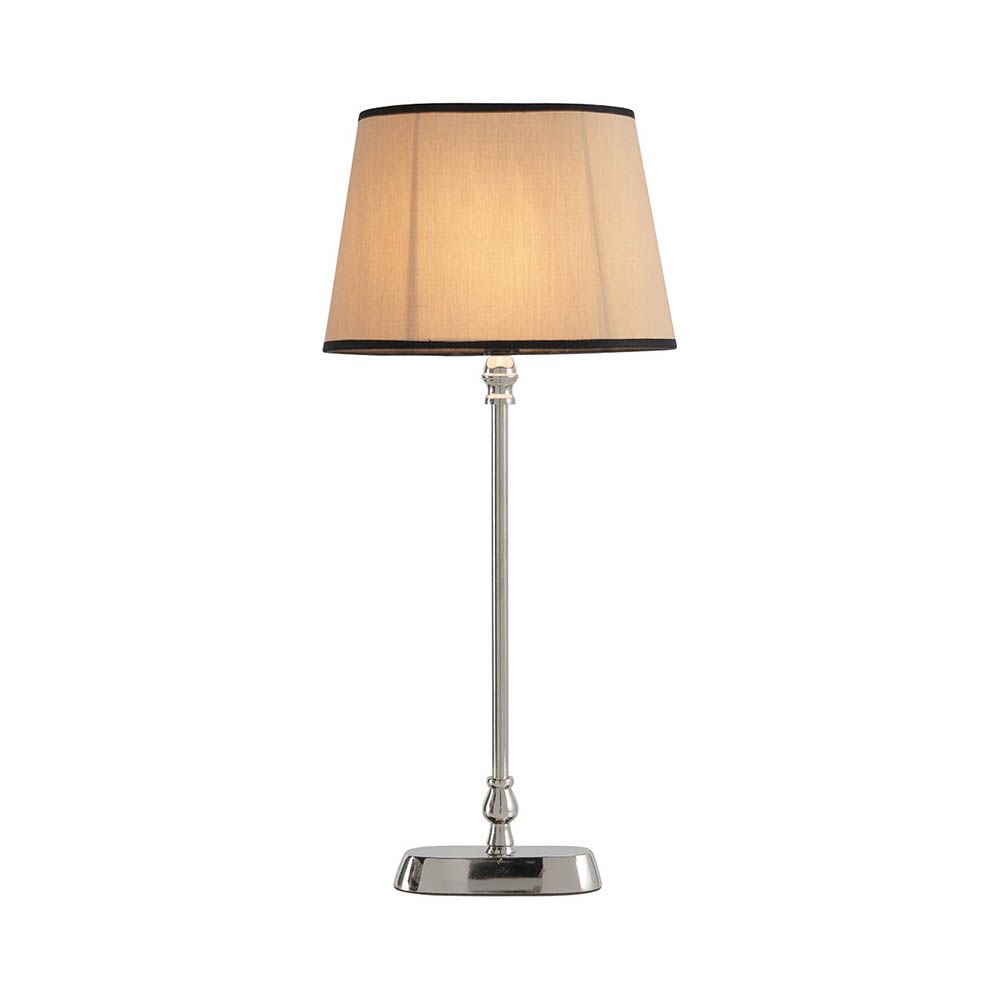 Blanc d'Ivoire Elisabeth Lamp Base - Silver