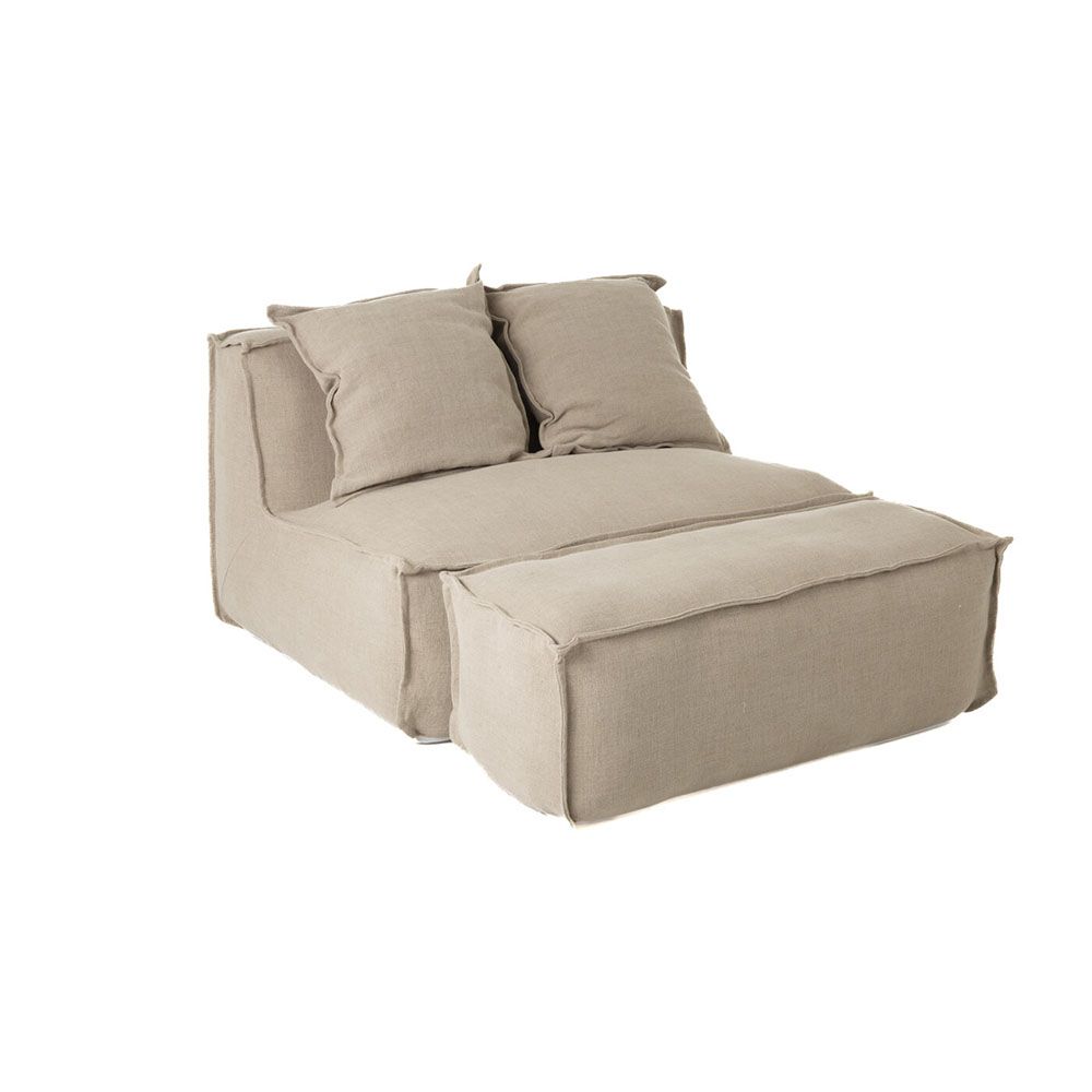 Tayla Loveseat & Pouf