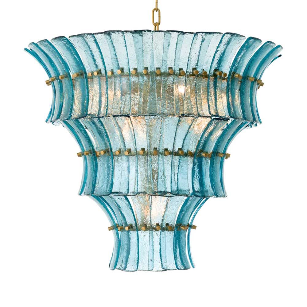Toscano Chandelier - Blue