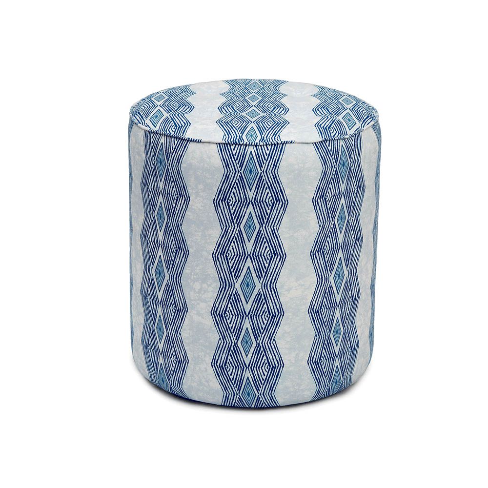 Eva Sonaike Odi Pouffe - Indigo