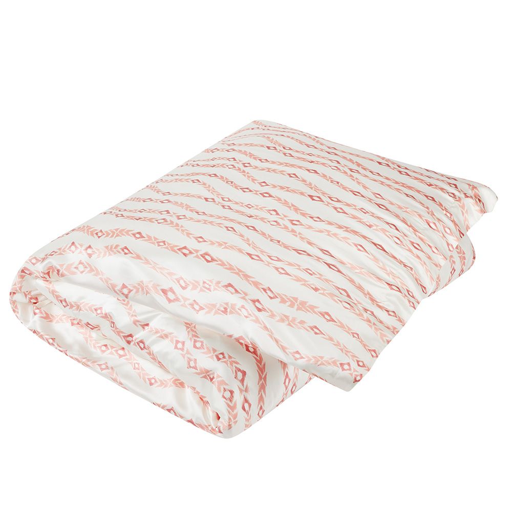 Tangleweed Pink Silk Duvet Cover