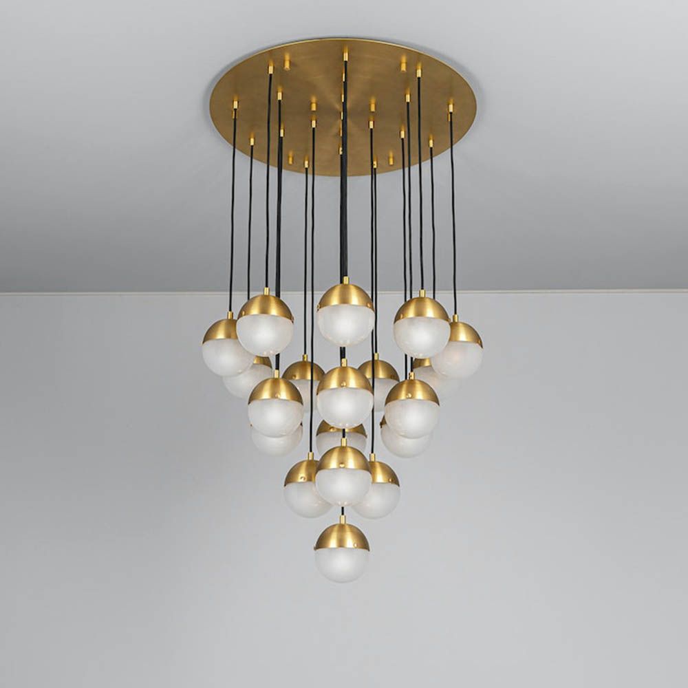 Schwung Molecule Cluster 19 Chandelier