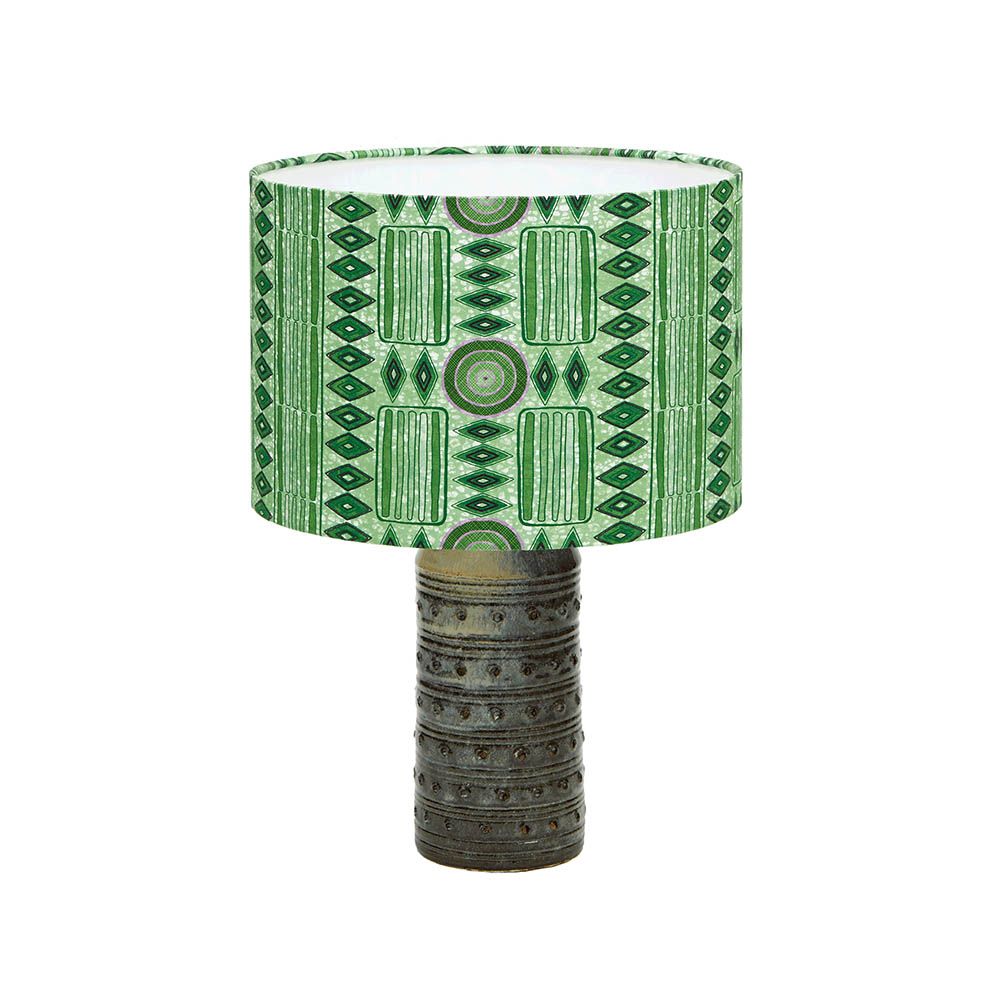 Eva Sonaike Alafia Lampshade - Green (Shade Only)
