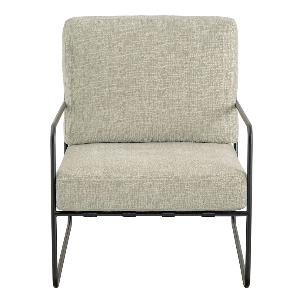 Gaspard Armchair - Velvet - Sand