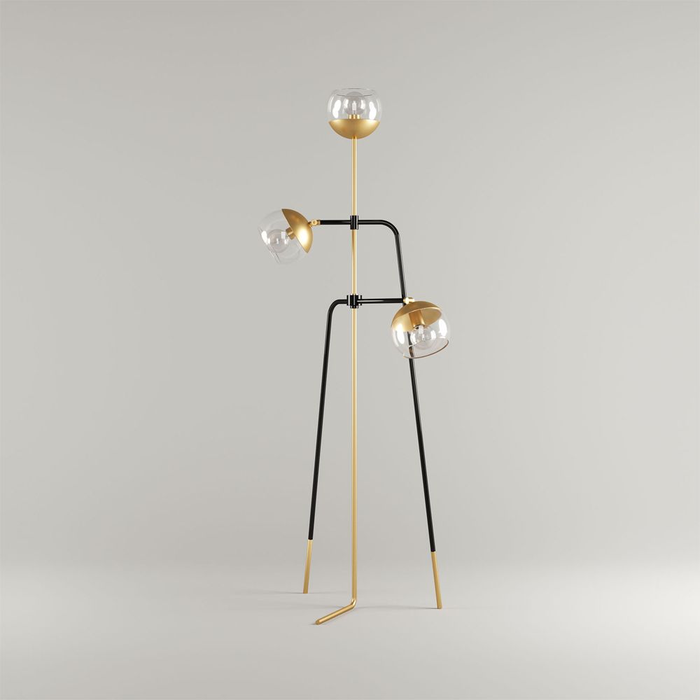 Clearance Creativemary Black Widow Floor Lamp