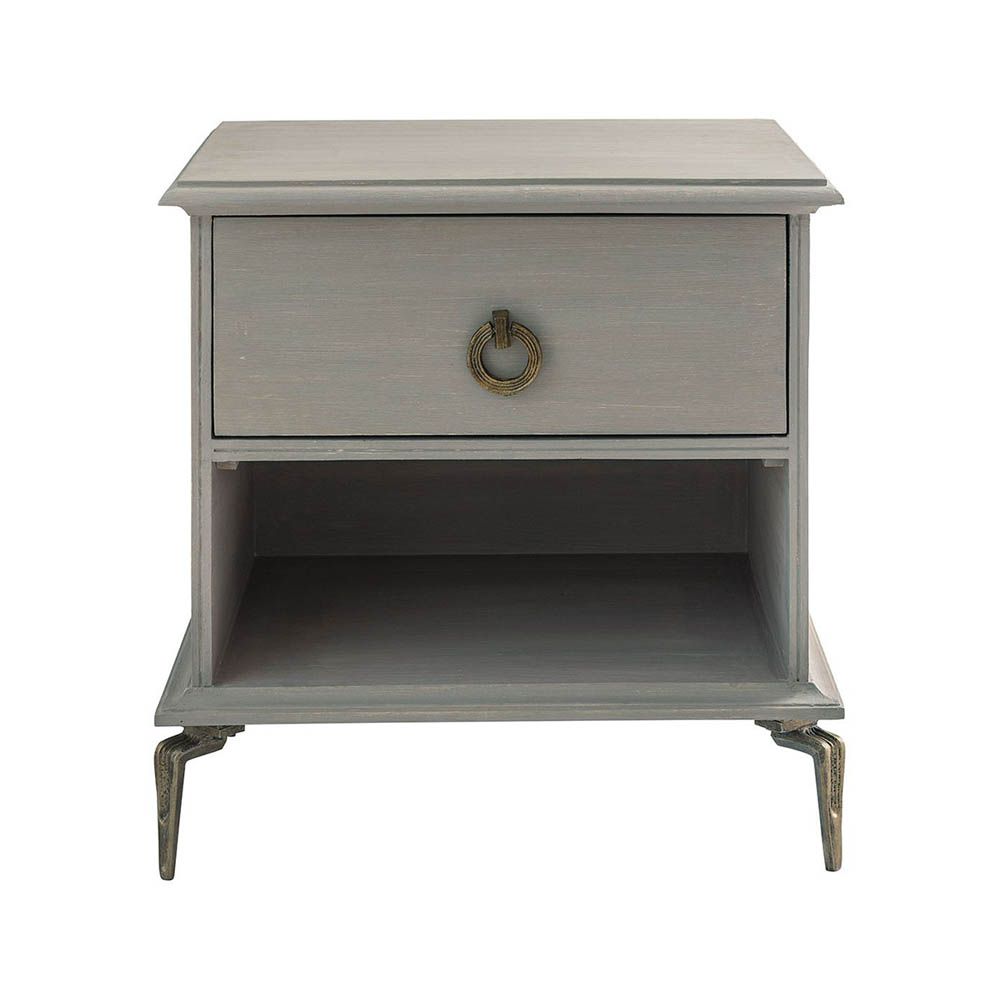 Blanc d'Ivoire Gabrielle Bedside Table