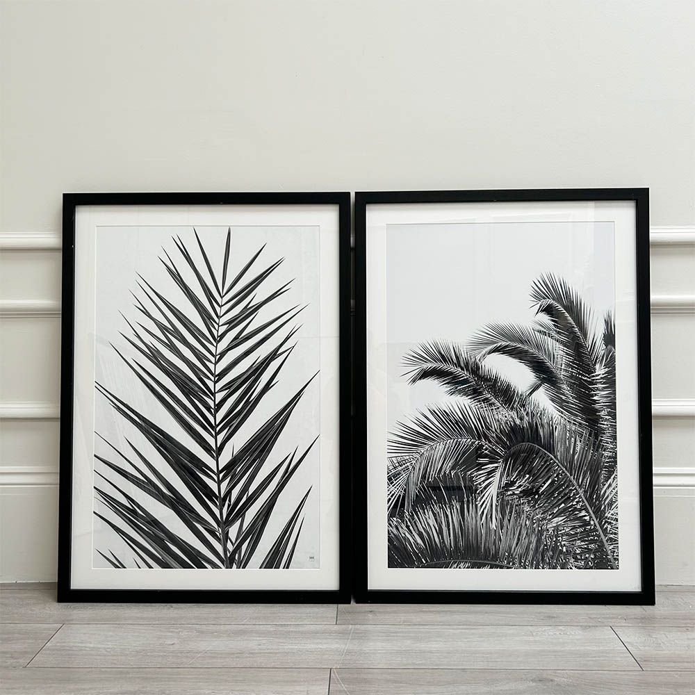 Ex-Display Eichholtz Palm Leaves Prints - Set of 2