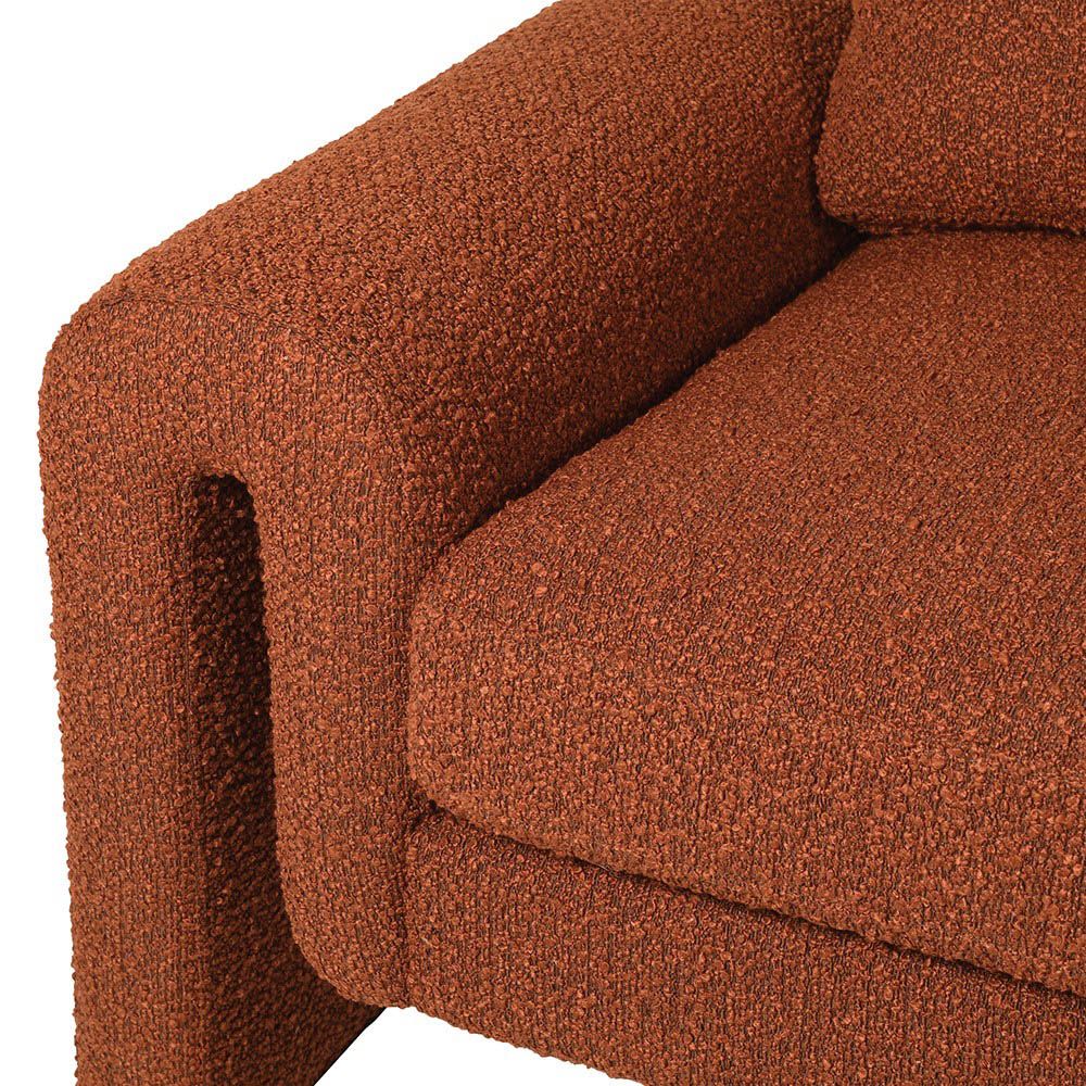 Clarksville Armchair - Boucle Rust