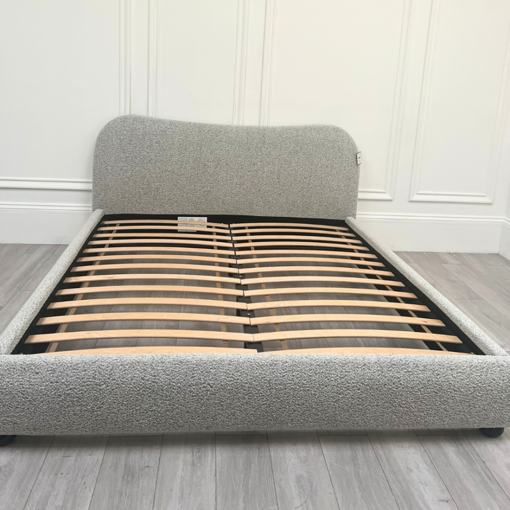 Clearance Colma Bed - Boucle Whisk - Super King Size