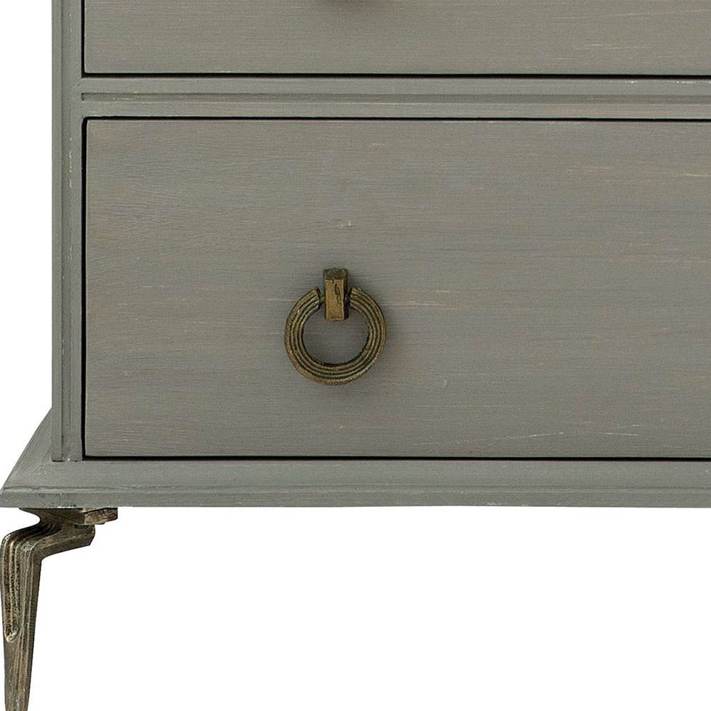 Blanc d'Ivoire Gabrielle Chest of Drawers