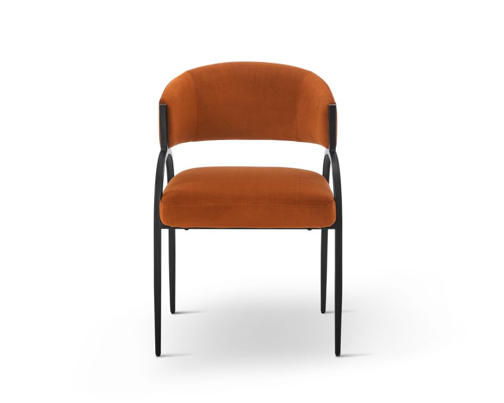 Pavilion Dining Chair (Crib 5) - Megan Oxide & Matt Black