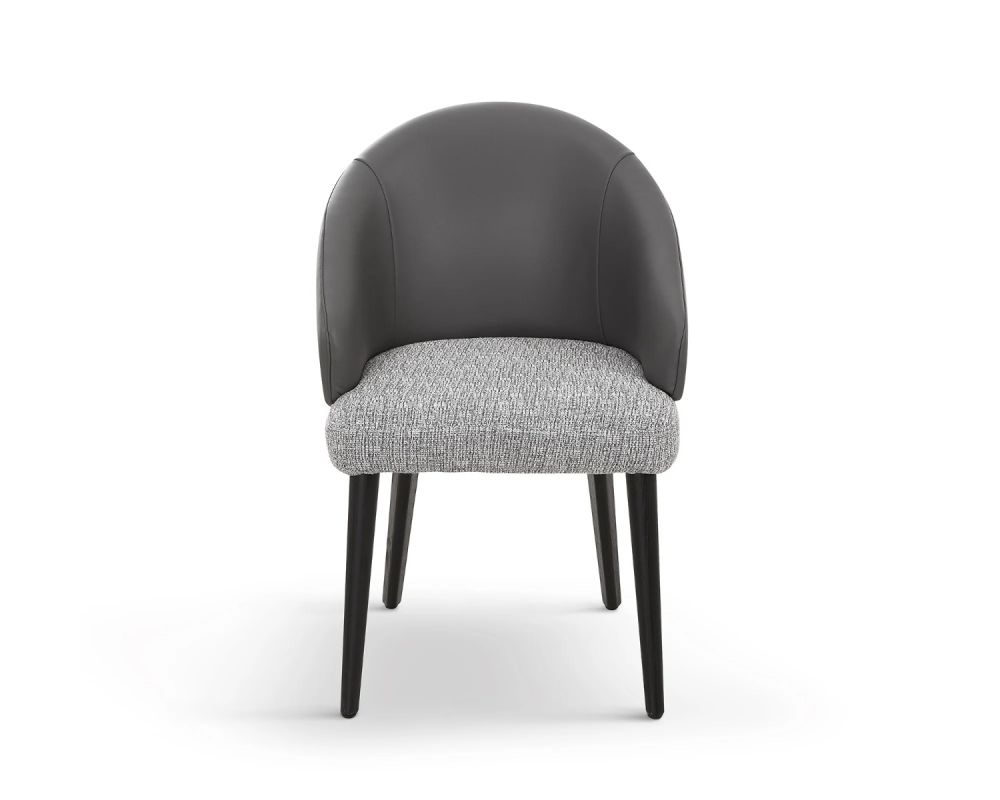 Agadir Dining Chair - Kelpa Textured Taupe - Set of 2 - Crib 5