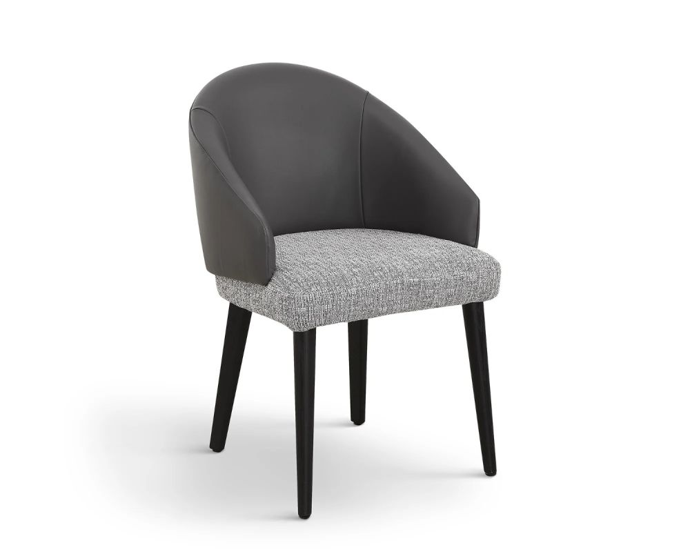 Agadir Dining Chair - Kelpa Textured Taupe - Set of 2 - Crib 5