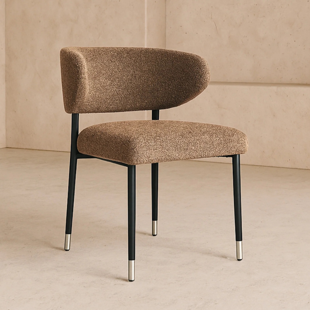 Donna Dining Chair - Capela Fennel Seed - Set of 2
