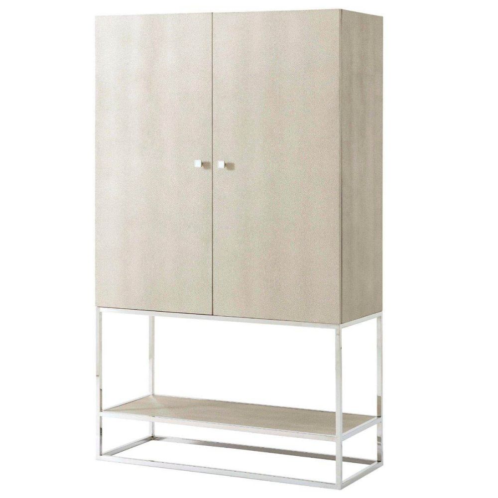 Theodore Alexander Townsend Bar Cabinet - Overcast