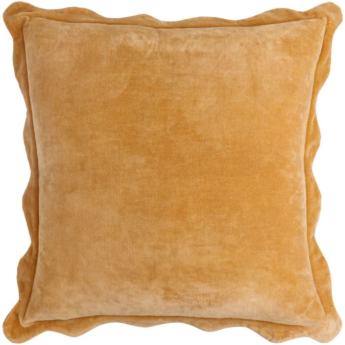 Effervescent Woven Cushion - Mustard